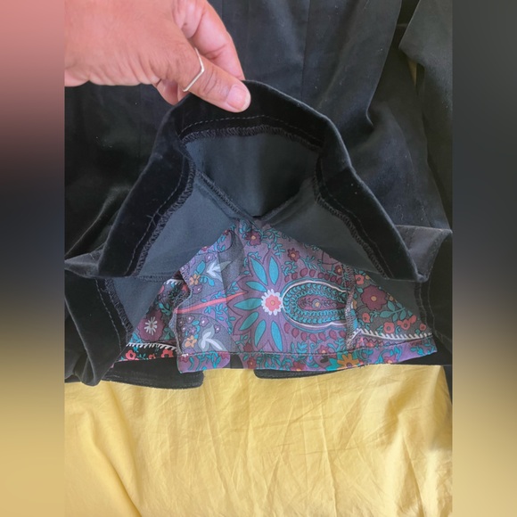 7 For All Mankind Velvet Jacket - Picture 6 of 8